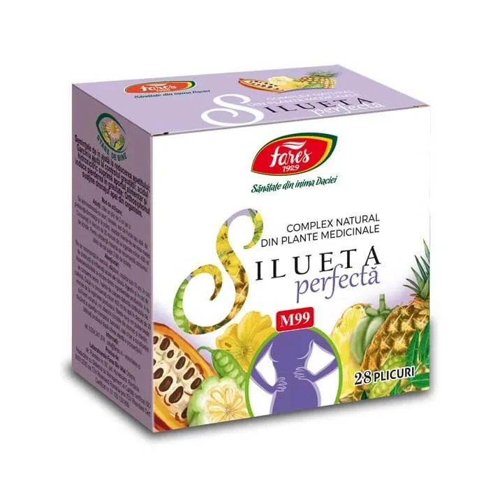 Silueta perfectă complex, M99, 28 plicuri, Fares — preț și oferte