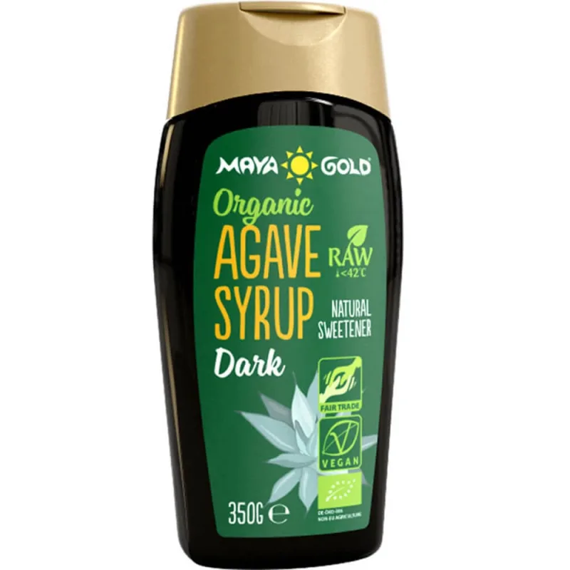 Sirop bio de agave Dark, 350 g, Maya Gold — preț și oferte