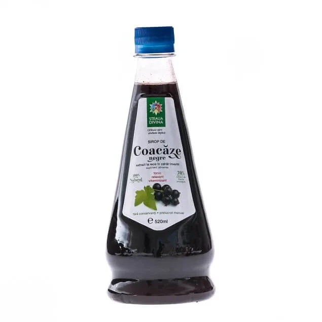 Sirop de Coacaz Negru, 520 ml, Steaua Divina — preț și oferte