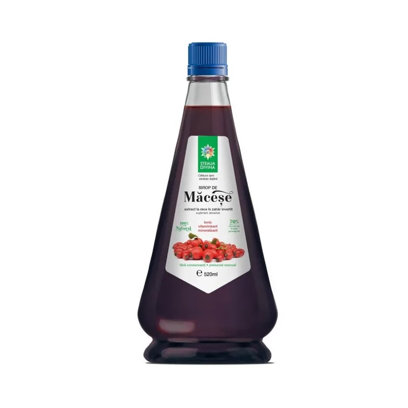 Sirop de Maceșe, 520 ml, Steaua Divină — preț și oferte