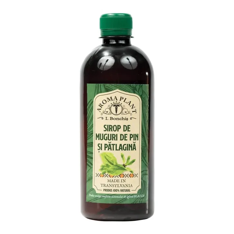 Sirop de Pin si Patlagina, 500 ml, Aroma Plant Aroma Plant Bonchis — preț și oferte