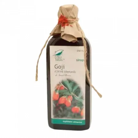 Sirop Goji - Catina tibetana, 250 ml, Pro Natura — preț și oferte