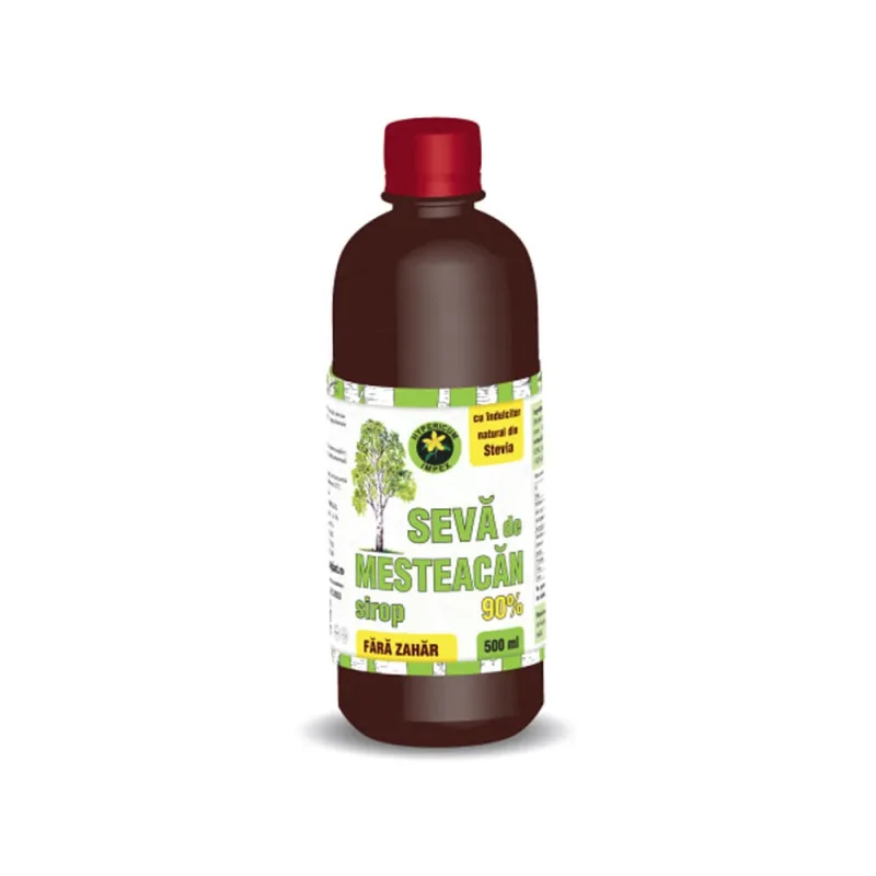 Sirop seva de mesteacăn fără zahăr, 500 ml, Hypericum — preț și oferte