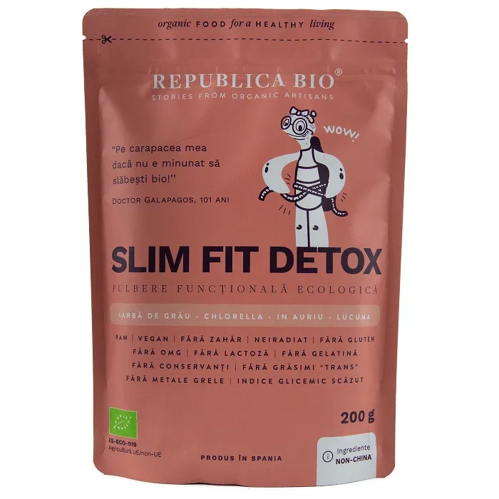 Slim fit detox, 200 g, Republica Bio — preț și oferte