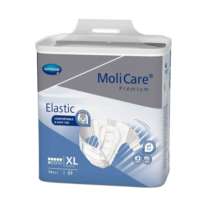 Slip pentru incontinenta MoliCare Premium Elastic 6 PIC marime XL (165274), 14 bucati, Hartmann — preț și oferte