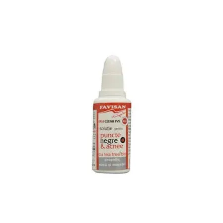 Soluție împotriva punctelor negre Activă, 30 ml, Favisan — preț și oferte