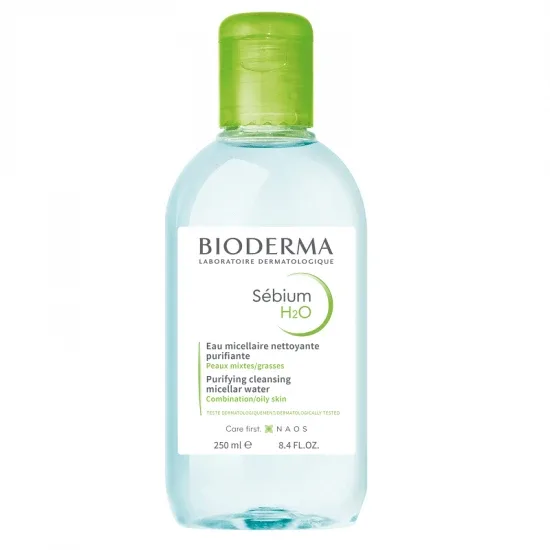 Bioderma Sebium H2O Solutie micelara pentru ten mixt si gras, 250 ml — preț și oferte