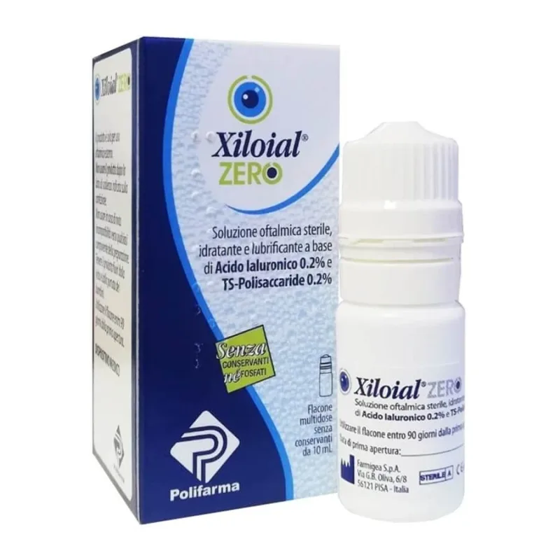 Xiloial Zero, soluție oftalmică pentru protecția corneană și conjunctivală, 10 ml, Farmigea — preț și oferte