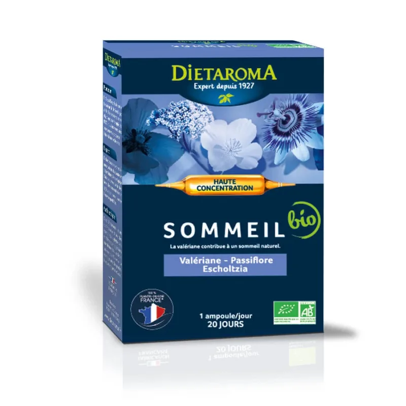 Somn Sommeil, 20 fiole, Laboratoires Dietaroma — preț și oferte