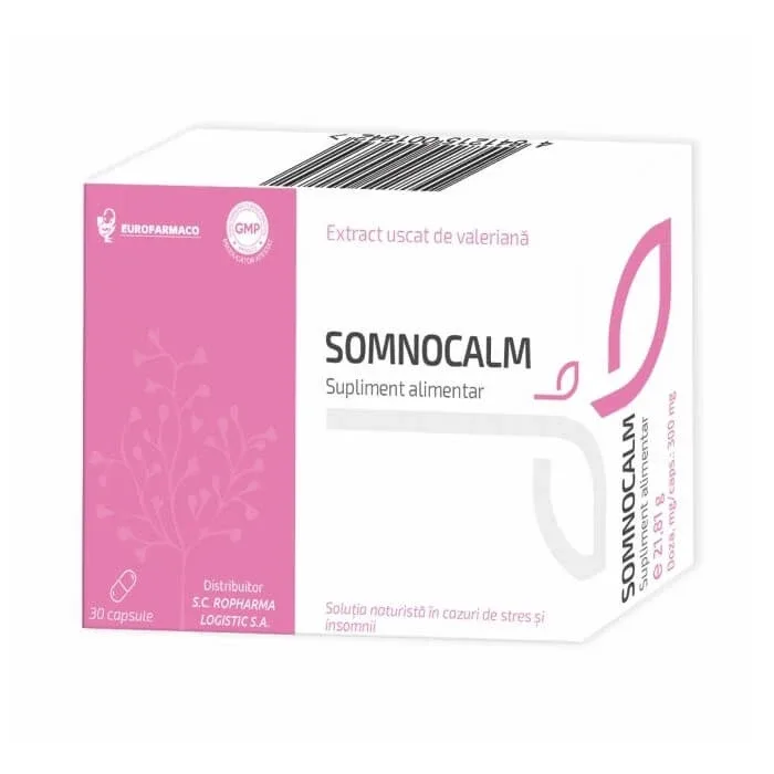 Somnocalm, 30 capsule, Eurofarmaco — preț și oferte