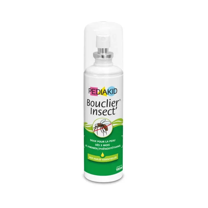 Spray anti țânțari și căpușe Bouclier Insect, 100 ml, Pediakid Lab. Ineldea — preț și oferte