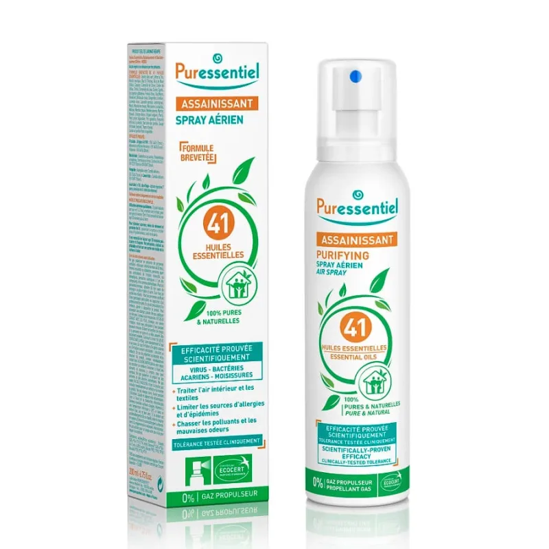 Spray de purificare a aerului cu 41 uleiuri esentiale, 200 ml, Puressentiel — preț și oferte
