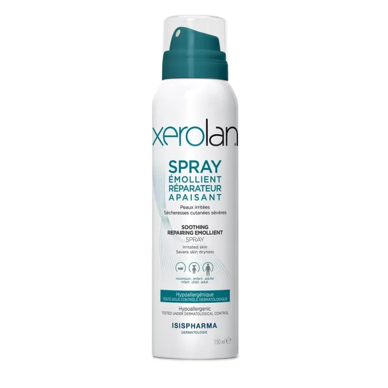 Isis Pharma Xerolan Spray emolient reparator pentru pielea fragila, 150 ml — preț și oferte
