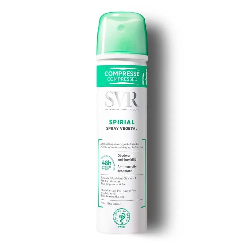 Spray vegetal antiperspirant Spirial, 75 ml, Svr SVR LABORATORIES — preț și oferte