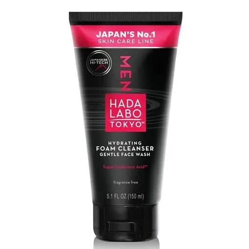 Spuma de curatare hidratanta pentru barbati cu acid super hialuronic, 150 ml, Hada Labo Tokyo — preț și oferte