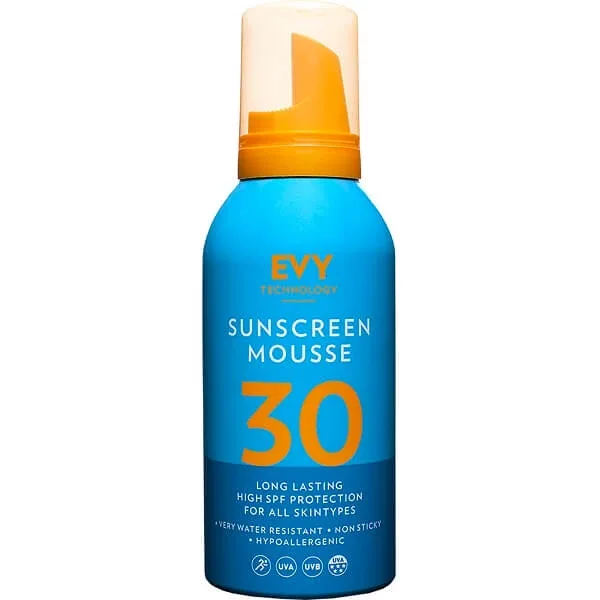 Spuma de fata si corp Unisex SPF 30, 150 ml, Evy Technology — preț și oferte