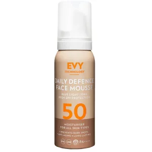 Spuma de fata Daily Defence Unisex SPF 50, 75 ml, Evy Technology