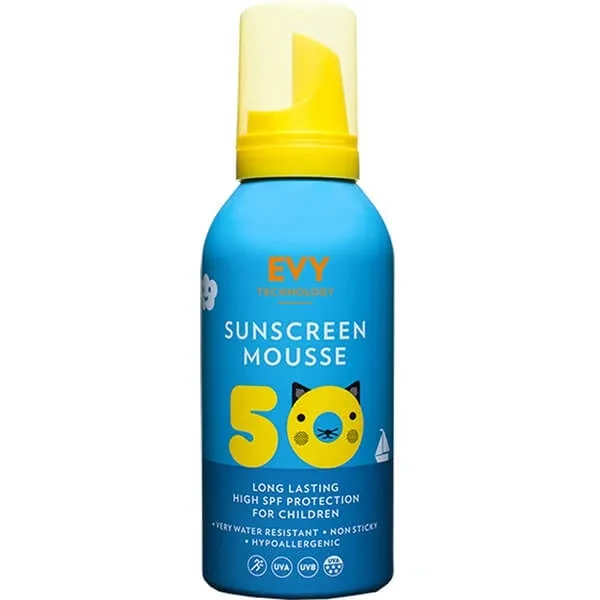 Spumă de față și corp pentru copii SPF 50, 150 ml, Evy Technology  — preț și oferte