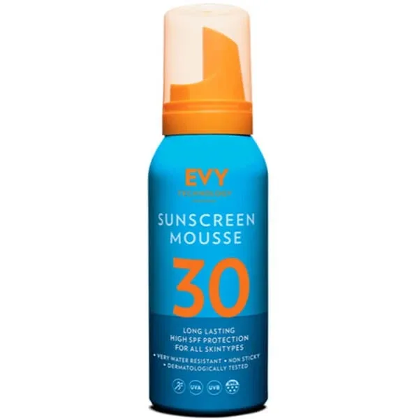 Spuma de fata si corp Unisex SPF 30, 100 ml, Evy Technology — preț și oferte