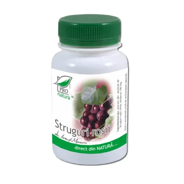 Struguri Rosii, 60 capsule, Pro Natura — preț și oferte
