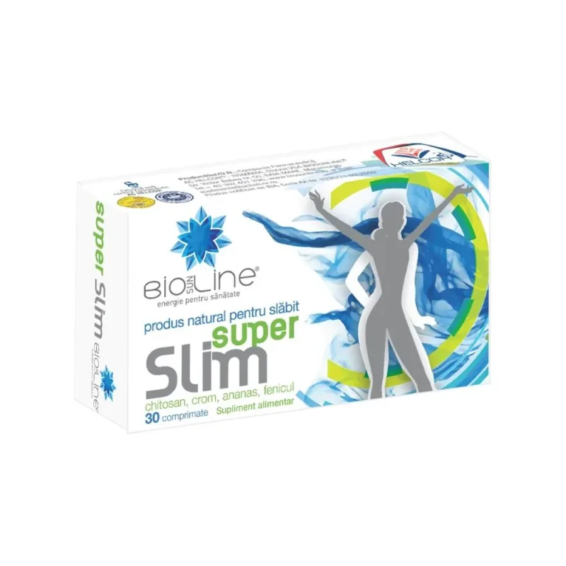 Super Slim, 30 tablete, Helcor — preț și oferte
