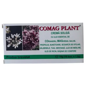 Supozitoare crema solida cu uleiuri esentiale Comag Plant, 10 bucati, Elzin Plant