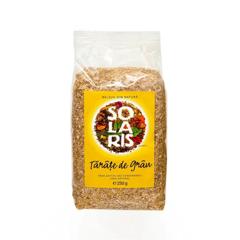 Tarate de grau, 250 g,  Solaris — preț și oferte