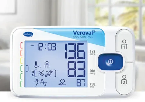 Tensiometru marimea L Veroval Duo Control (925525), circumferinta 32-42 cm, Hartmann — preț și oferte