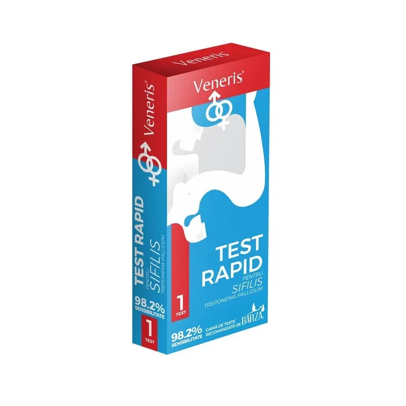 Test rapid pentru sifilis, Veneris, 1 bucată, Biotech USA — preț și oferte