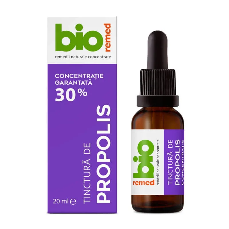 Tinctură de Propolis 30%, 20ml, Bioremed — preț și oferte