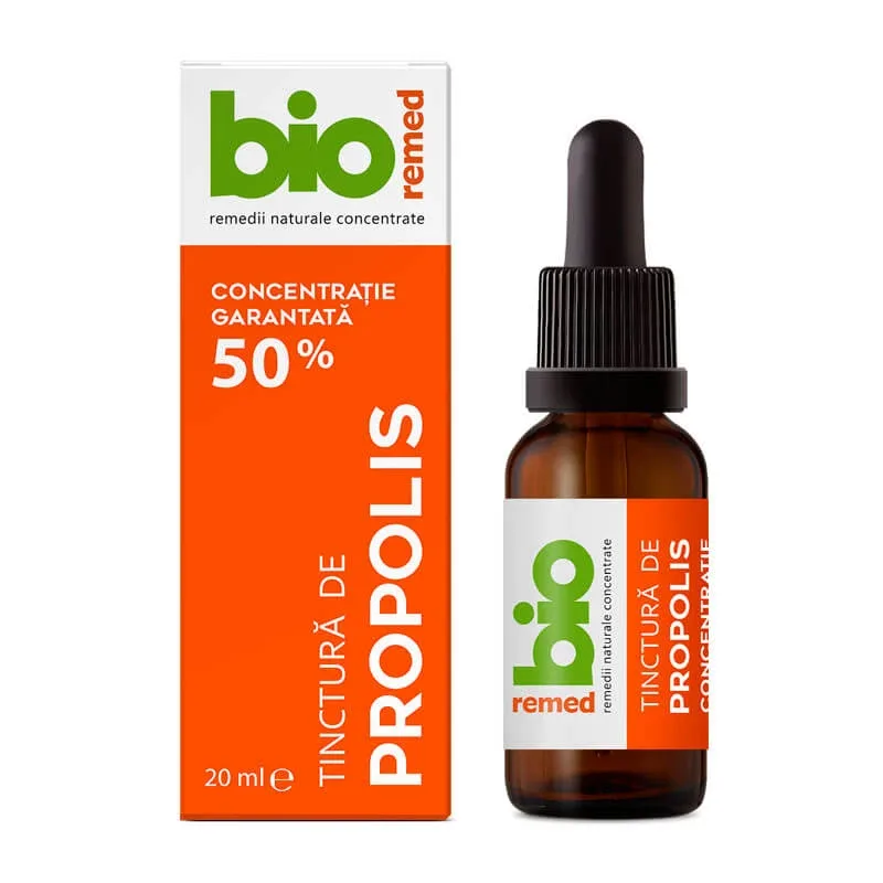 Tinctură de Propolis 50%, 20ml, Bioremed — preț și oferte