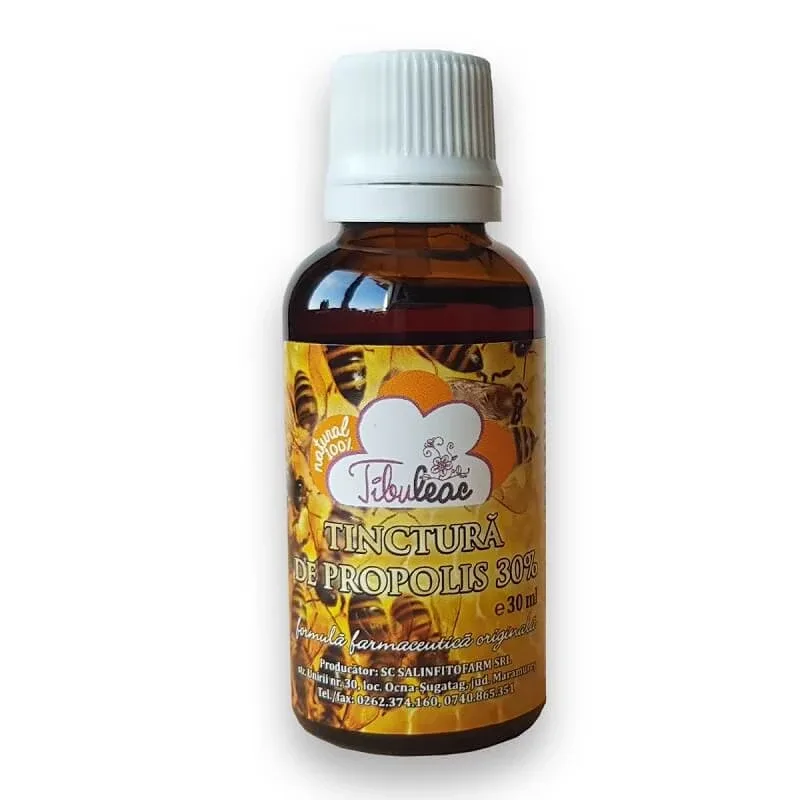 Tinctura de propolis, 30 ml, Tibuleac Plant — preț și oferte
