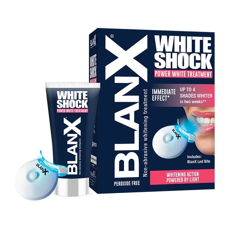Tratament pentru albirea dintilor Blanx White Shock Power, 50 ml, Coswell — preț și oferte