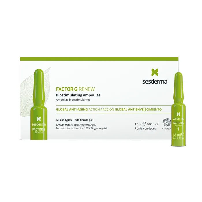 Sesderma Factor G Renew Tratatment insensiv de intinerire, 7 fiole x 1,5 ml — preț și oferte