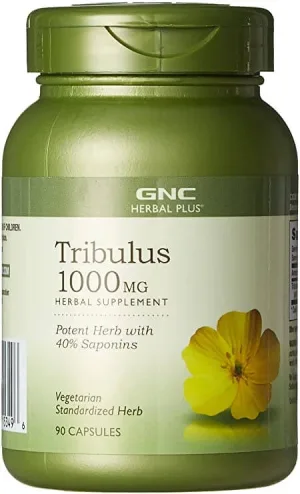 Tribulus 1000 mg Herbal Plus (180022), 90 capsule, GNC