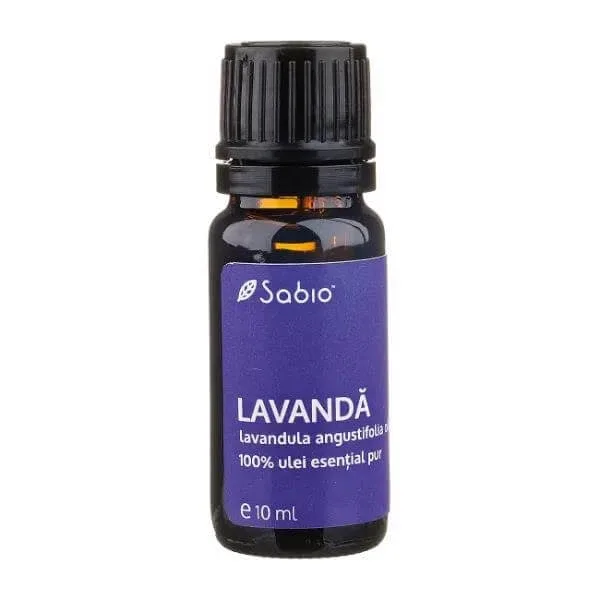 Ulei 100% pur esențial Lavanda, 10 ml, Sabio — preț și oferte