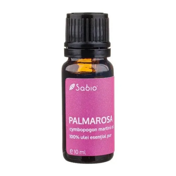 Ulei 100% pur esențial Palmarosa, 10 ml, Sabio — preț și oferte