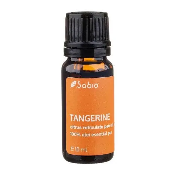 Ulei 100% pur esențial Tangerine, 10 ml, Sabio — preț și oferte