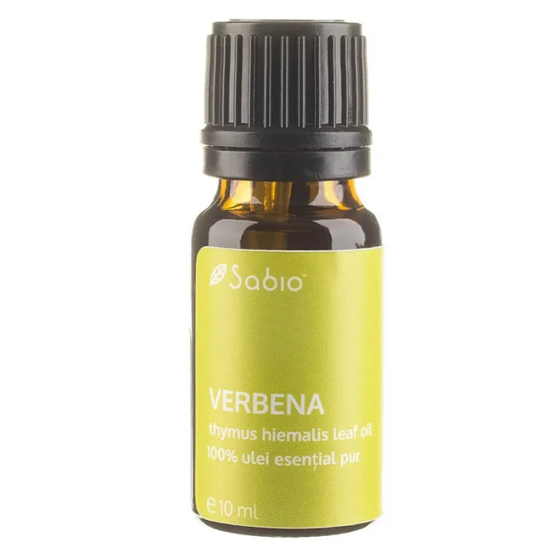 Ulei 100% pur esențial Verbena, 10 ml, Sabio — preț și oferte