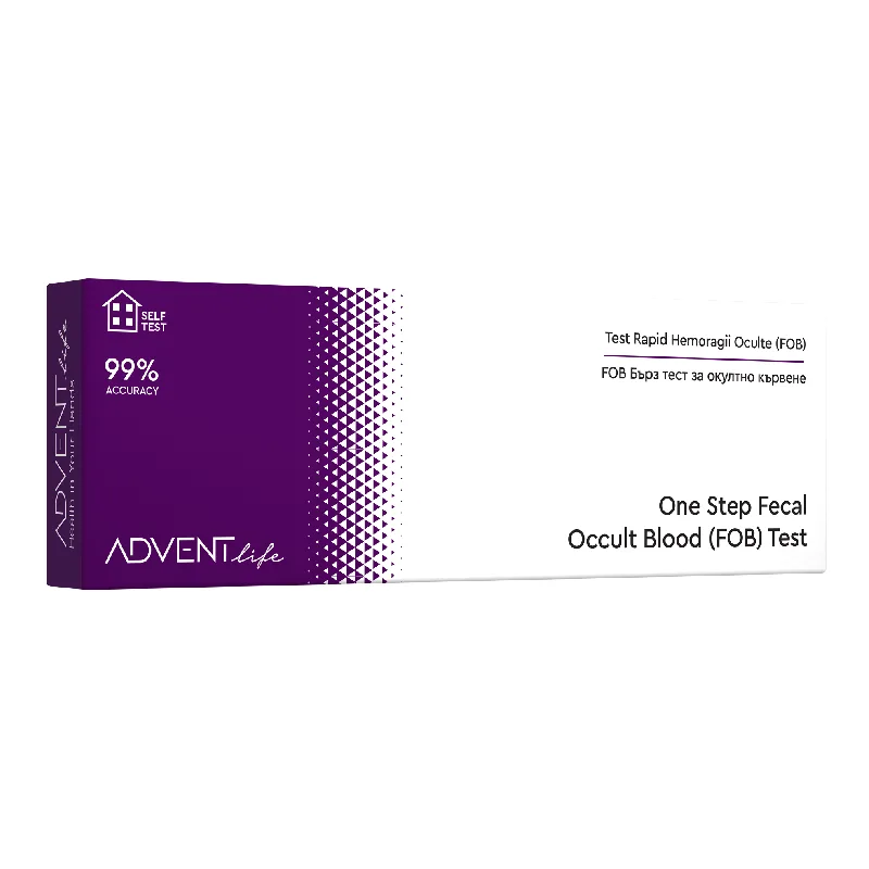 Test rapid hemoragii oculte (FOB), 1 bucata, Advent Life — preț și oferte