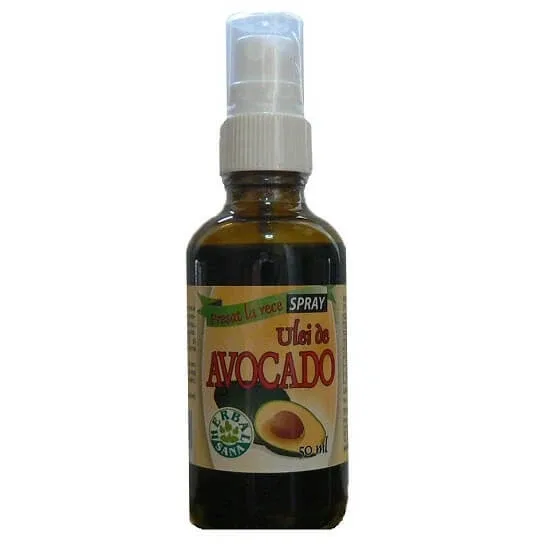 Ulei de Avocado presat la rece spray, 50 ml, Herbavit — preț și oferte