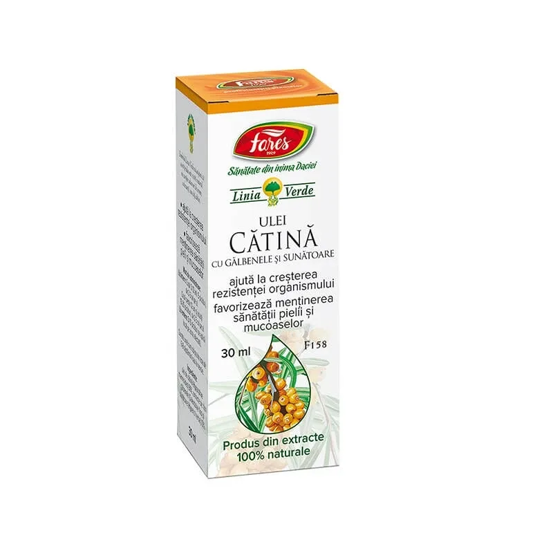 Ulei de Cătină cu galbenele și sunătoare,  F158, 30 ml, Fares — preț și oferte