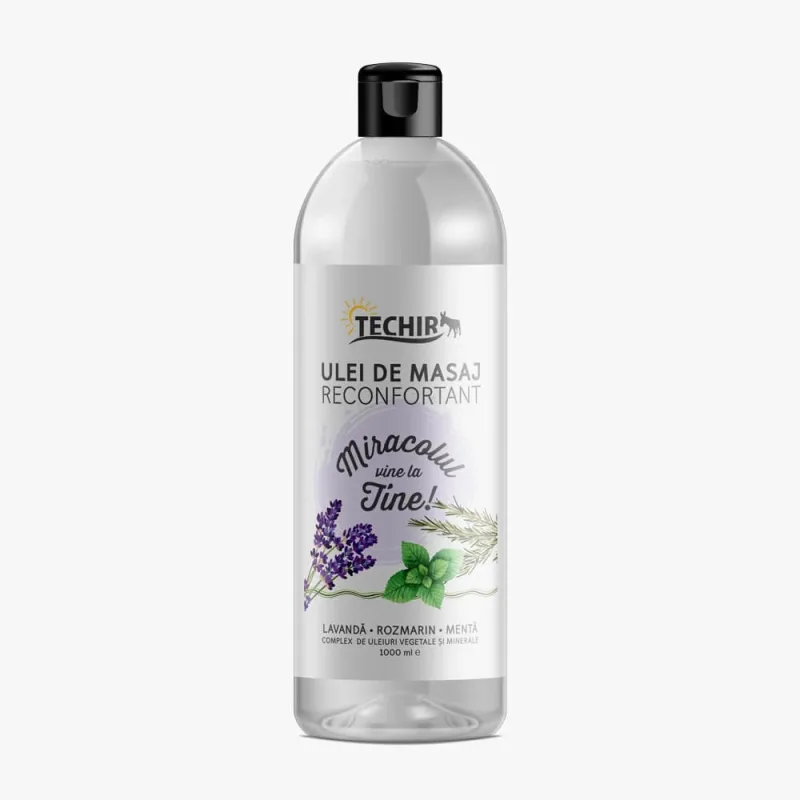 Ulei de masaj reconfortant, 1000 ml, Techir  TECHIRGHIOL FARMA COSMETICS — preț și oferte
