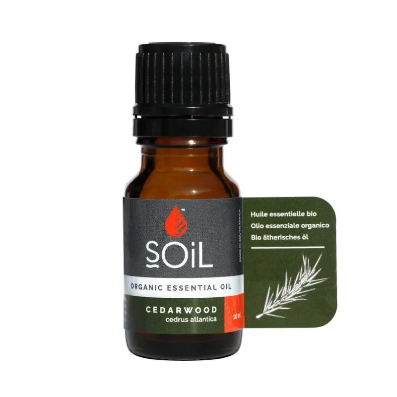 Ulei Esențial Cedru Pur 100% Organic, 10 ml, SOiL — preț și oferte