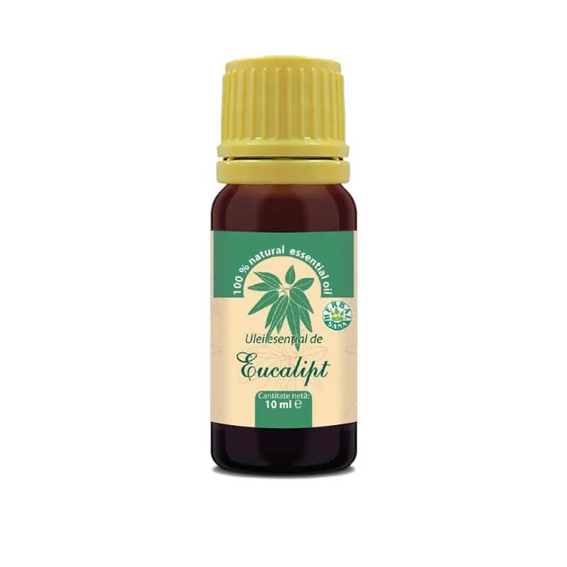 Ulei esențial de eucalipt, 10 ml, Herbavit — preț și oferte