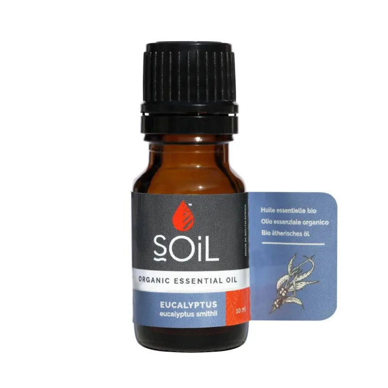 Ulei Esențial Eucalipt Pur 100% Organic, 10 ml, SOiL — preț și oferte