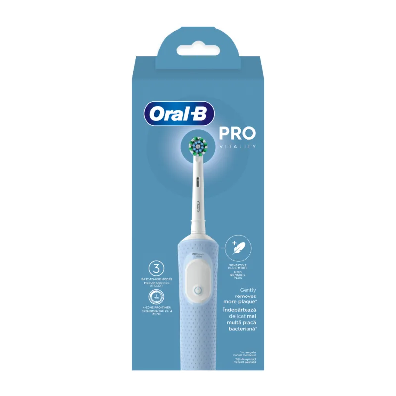 Periuta de dinti electrica Vitality Pro Clean, blue, Oral-B — preț și oferte