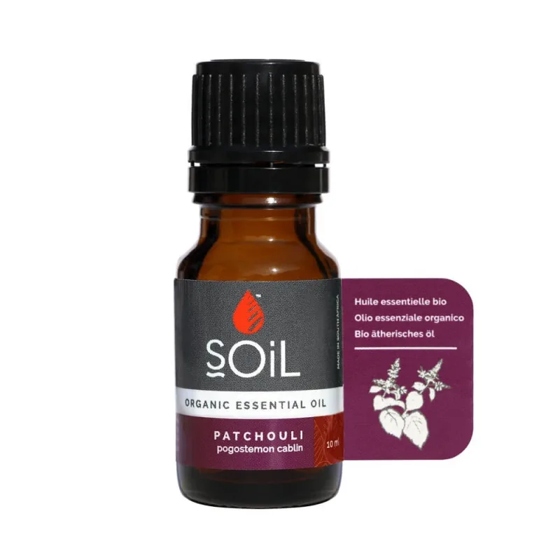 Ulei Esențial Paciuli Pur 100% Organic, 10 ml, SOiL — preț și oferte