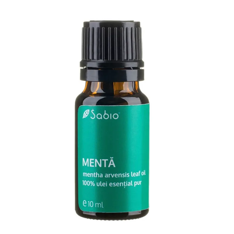 Ulei esențial pur menta, 10ml, Sabio — preț și oferte