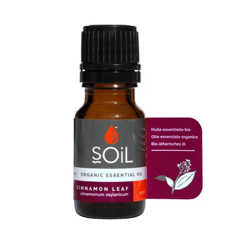 Ulei Esențial Scorțișoară Pur 100% Organic, 10 ml, SOiL — preț și oferte